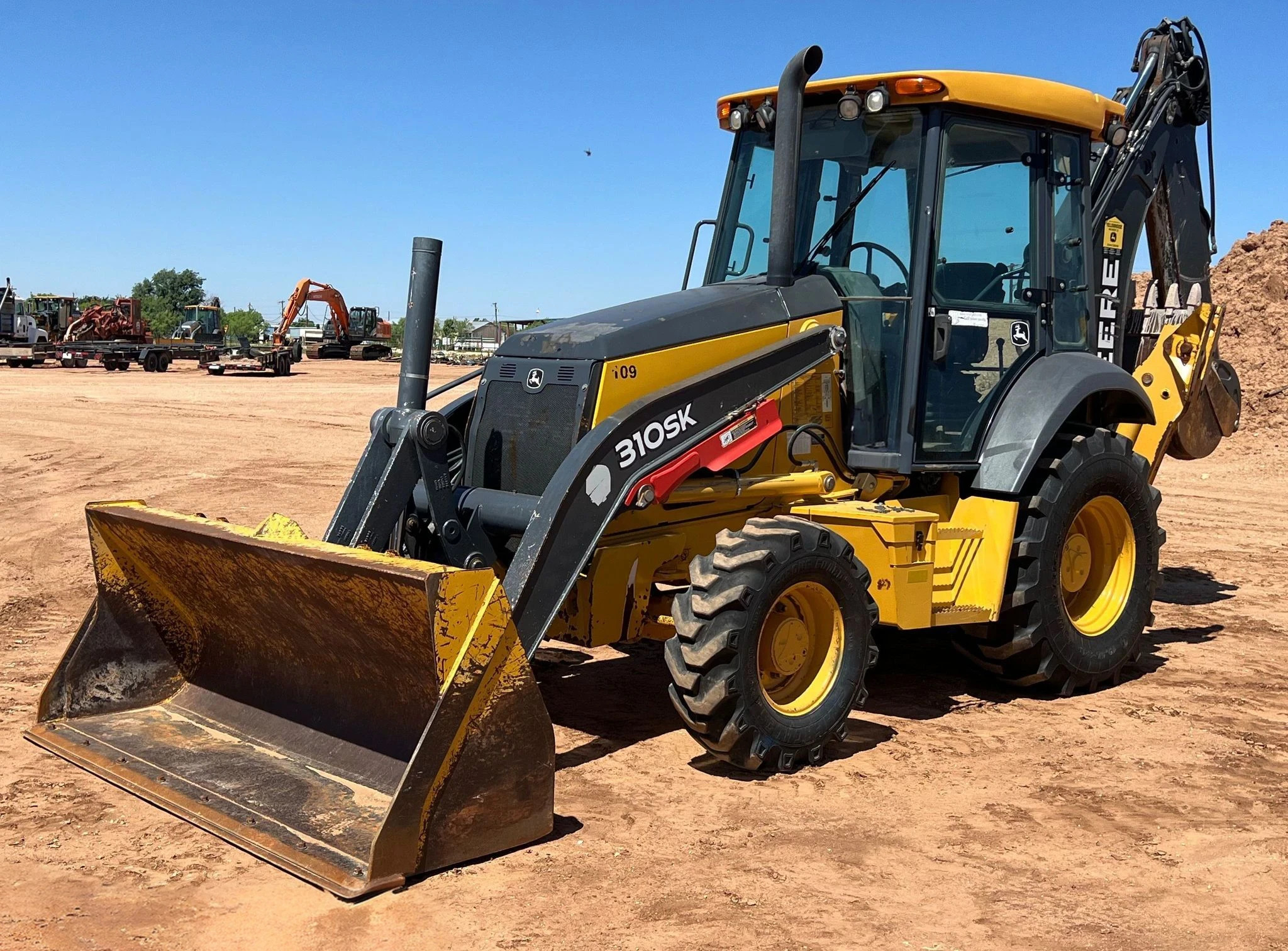 2016 John Deere 310SK 4×4 Backhoe Wheel Loader Tractor E Stick Aux Hyd
