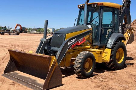 2015 John Deere 310SK 4×4 Backhoe Wheel Loader Tractor Cab AC
