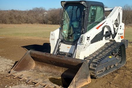 2020 Bobcat T650 Compact Track Loader Cab Heat A/C 2-Speed Aux Hyd Quick Coupler