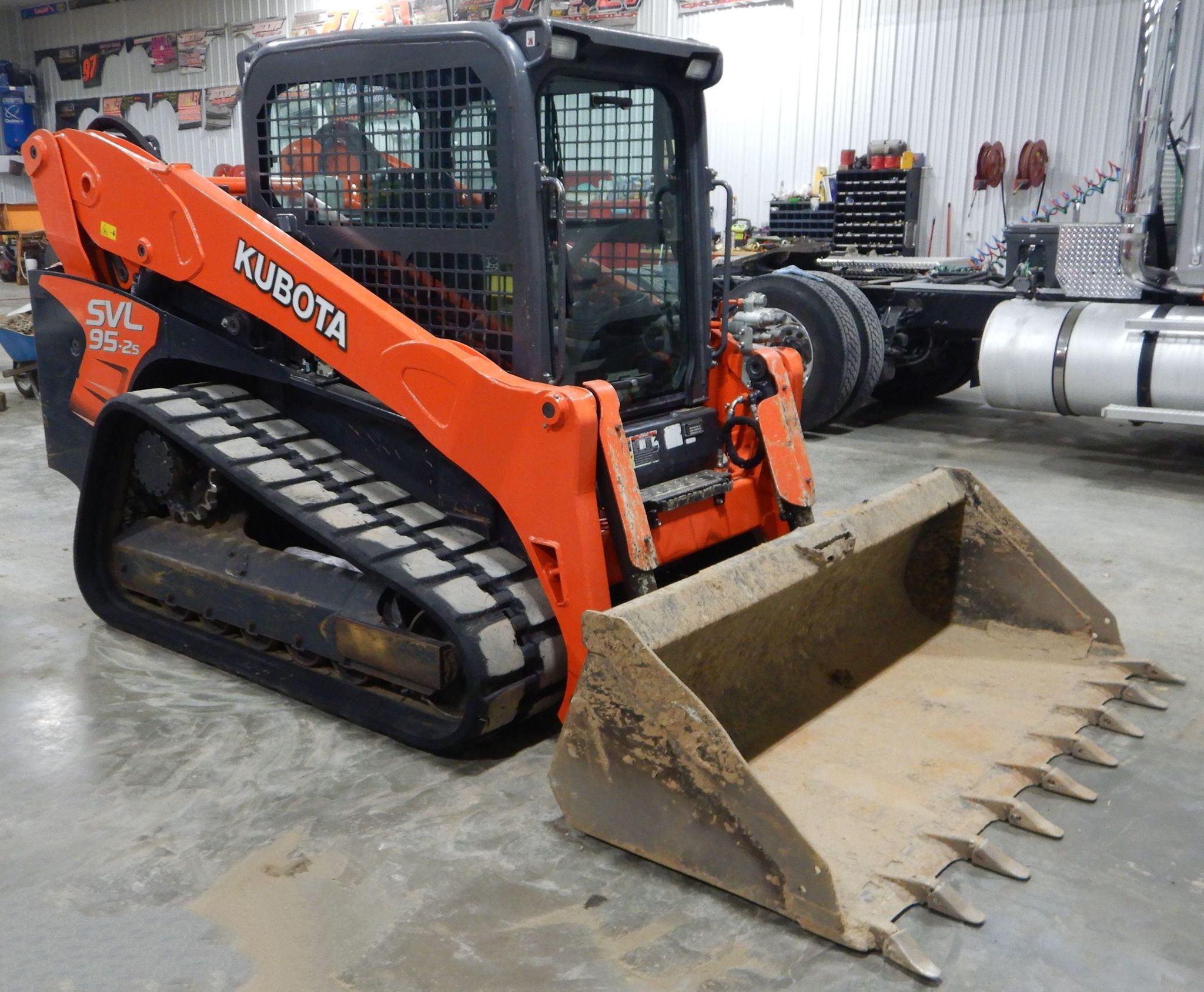 2019 Kubota SVL95-2S Compact Track Loader Enclosed Cab Heat/Ac Hyd Quick Coupler