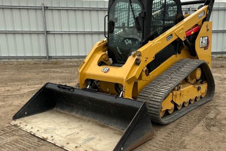 2022 Caterpillar 289D3 Track Skid Steer Enclosed Cab AC Heat 2 Speed Aux Hyd