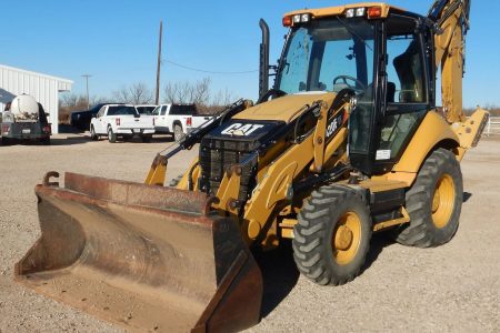 2016 Caterpillar 420F IT 4WD Backhoe Loader Cab Heat/Air, Ext Stick, Quick Attach