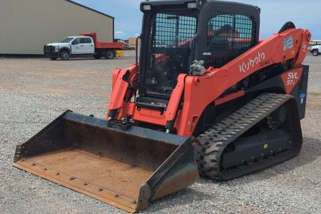 2022 Kubota SVL97-2 Skid Steer Loader Cab Heat A/C 2-Speed 84″ Bucket