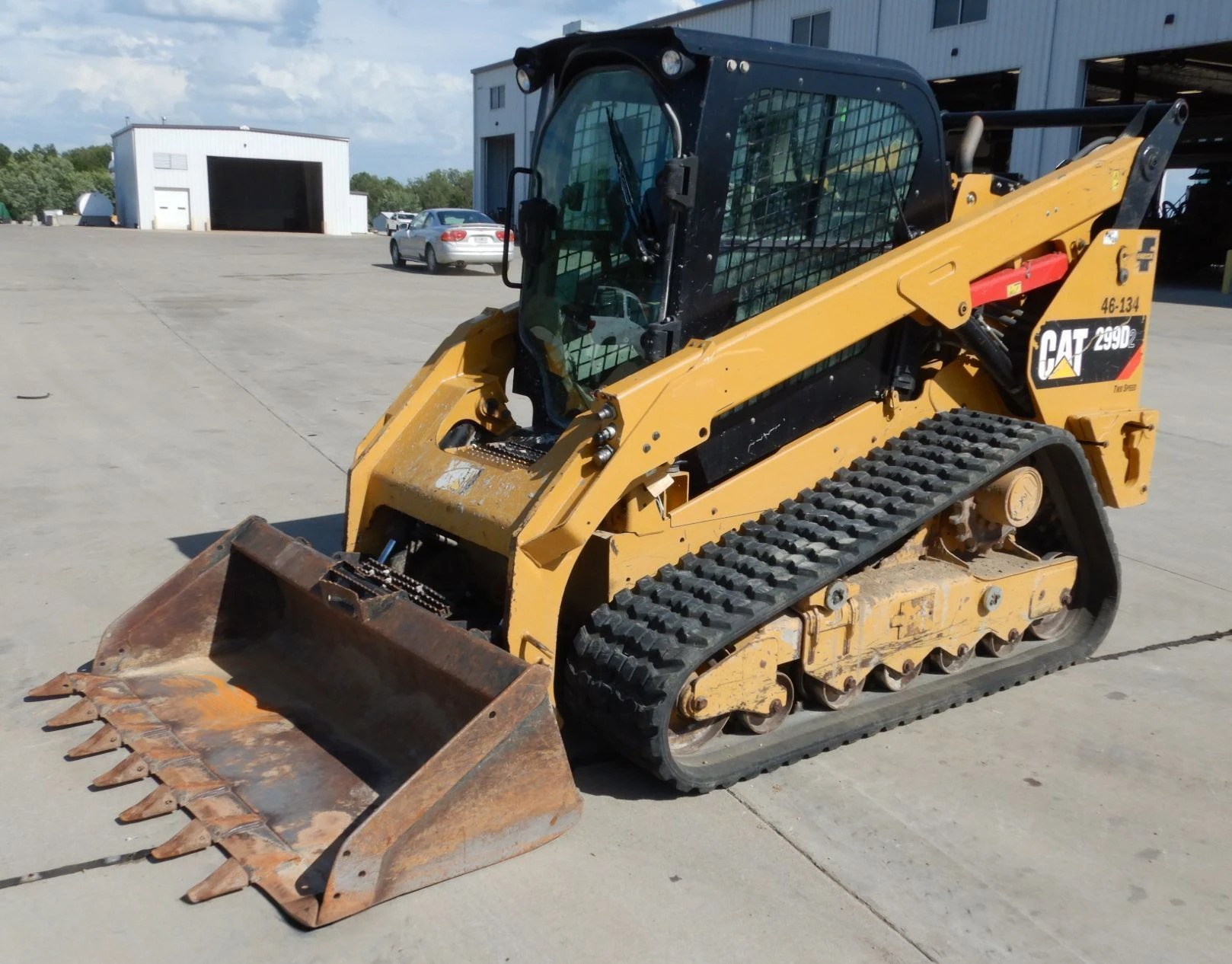 2018 Caterpillar 299D2 Track Skid Steer Enclosed Cab AC/Heat 2 Speed Aux Hyd